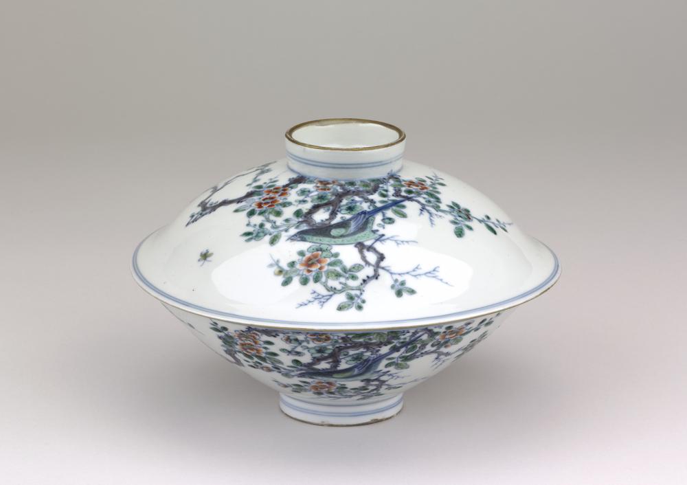 图片[1]-bowl; lid BM-Franks.562.+-China Archive